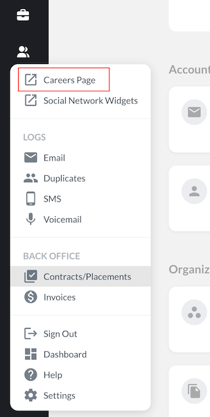 Image of the API key settings page in Loxo